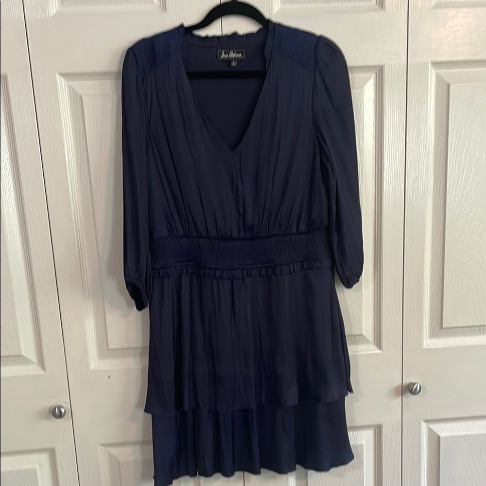Sam Edelman Blue Dress. Long Sleeve